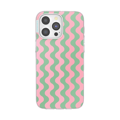 Wavy Flamingo — iPhone 15 Pro Max MagSafe Case